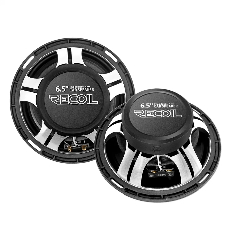 Edge Spx65 Level-2 Series 6.5-Inch 2-Way 4-Ohm Car Audio Coaxial Speaker System