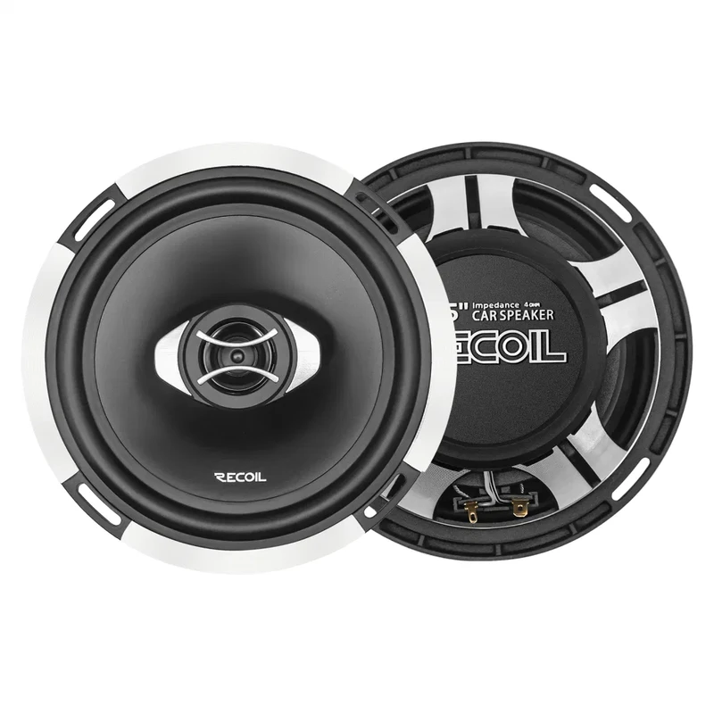 Edge Spx65 Level-2 Series 6.5-Inch 2-Way 4-Ohm Car Audio Coaxial Speaker System