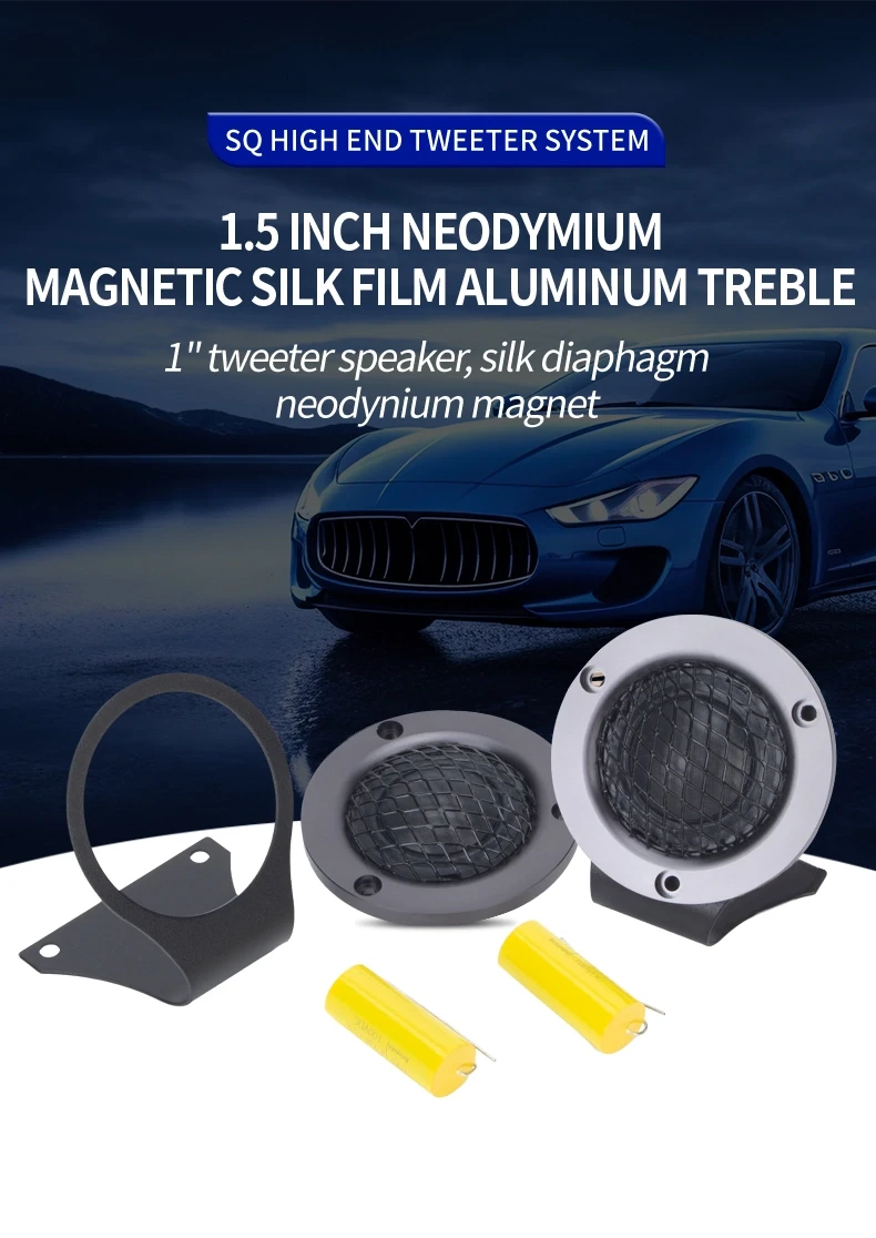 OEM Tweeter Manufactorer Car Audio 1 Inch Super Tweeters Speaker