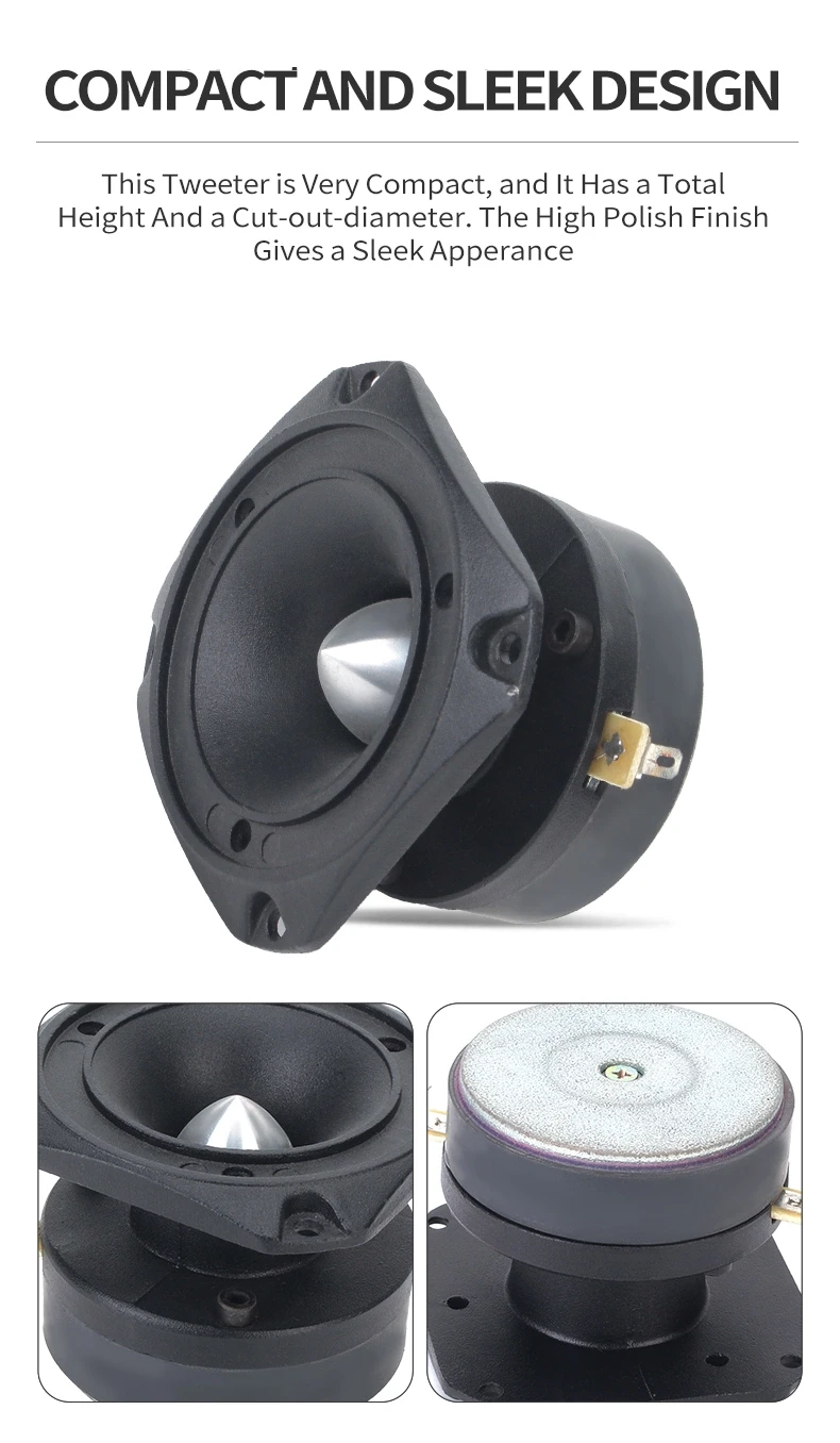 8 Ohm Speakers Horn Tweeters Car Speaker Piezo Ribbon Tweeter Speaker