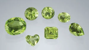 Peridot from Sardinia, Italy