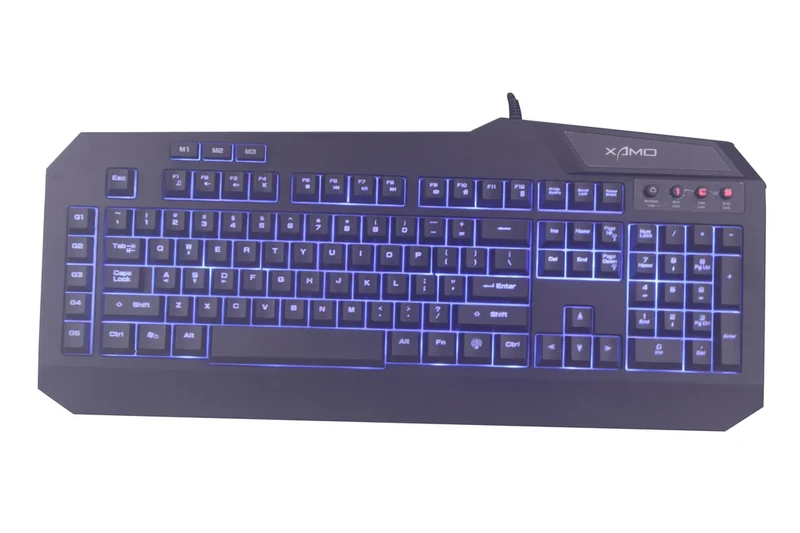 Editable Gaming Keyboard, 3 Group Total 15 Keys Editable,