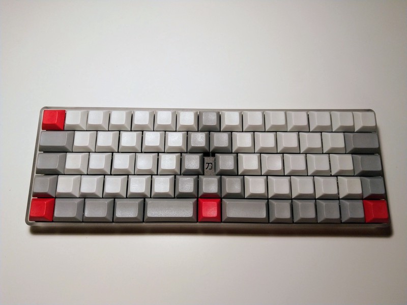 Katana60 in a cheap plastic case